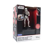 Lexibook Réveil veilleuse Stormtrooper RL800SW2 – Veilleuse multicolore, sons, répétition
