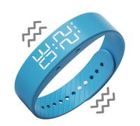 Réveil Vibrant Silencieux Etanche Silicone Design Fin