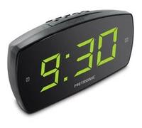 METRONIC 477006 Réveil XL2 Double Alarme avec Grand Affichage LED à luminosité réglable, Fonction Snooze, Piles de sauvergarde de l'heure