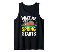 Réveille-Moi Quand Le Printemps Commence, marmotte Débardeur