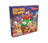 Reveille Pas Papa, Enfant 4 Ans Plus - Nouveau Parcours, avec Elements 3D - Jeu Societe Classique - Set Jouet Junior et 1 Carte