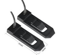 Réveiller A MARHR-Aileron SUP de 24x18cm pour planche de surf,accessoire stabilisateur pour stand up paddle,rapide,à enfiler - Type lock x 2