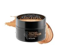 Réveiller le correcteur | Fondation imperméable de 7,8 pouces | Crème de couverture de tatouage respirant | Haute opacité Weld-résistant Long -Last pour les événements de la vie de les jours