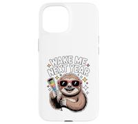 Réveillez-Moi l'année Prochaine Conception drôle de Nouvel Coque pour iPhone 15