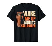 Réveillez-Moi Quand C'est Une Astuce ou Une friandise d'halloween T-Shirt