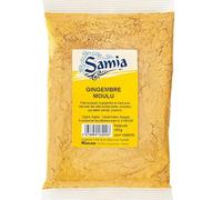 Réveillez vos plats sucrés et salés avec le gingembre moulu SAMIA, format 100g pratique et malin - Lot de 4