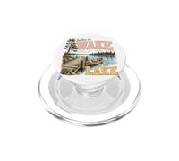 Réveillez-Vous au Bord du lac - Décor d'aventure PopSockets PopGrip pour MagSafe