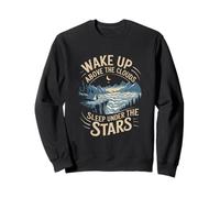 Réveillez-vous au-dessus des nuages Alpine Camping Sweatshirt