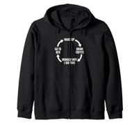 Réveillez-Vous, Buvez Un café, Demandez-Vous Pourquoi J'Ai Fait ça... Café drôle Sweat à Capuche