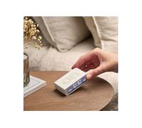 Réveil LEXON Flip Mini de Voyage Rechargeable Blanc