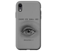 Revelation 1:7 Rapture & Second Coming Every Eye Shall See Coque pour iPhone XR