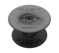 Revelation 1:7 Rapture & Second Coming Every Eye Shall See PopSockets PopGrip Adhésif