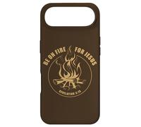 Revelation 3:15 Be on Fire for Jesus Christian Faith Camping Coque pour iPhone Air