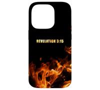Revelation 3:15 Be on Fire for Jesus - Christian Revival Coque pour iPhone 14 Pro