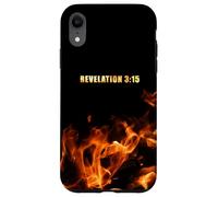 Revelation 3:15 Be on Fire for Jesus - Christian Revival Coque pour iPhone XR