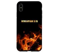 Revelation 3:15 Be on Fire for Jesus - Christian Revival Coque pour iPhone XS Max