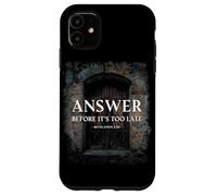 Revelation 3:20 Answer Before It's Too Late Evangelism Coque pour iPhone 11