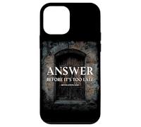 Revelation 3:20 Answer Before It's Too Late Evangelism Coque pour iPhone 12 Mini