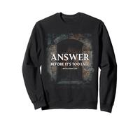 Revelation 3:20 Answer Before It's Too Late Evangelism Sweatshirt