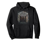 Revelation 3:20 I Stand at The Door and Knock - Jesus Quote Sweat à Capuche