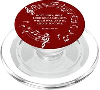 Revelation 4:8 Holy Holy Holy - Praise & Worship Christian PopSockets PopGrip pour MagSafe