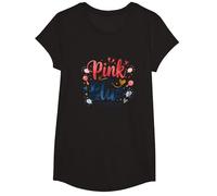 Révélation du Sexe Rose ou Bleu « We Love You Baby Celebration » T-Shirt, Fille, Noir, XS