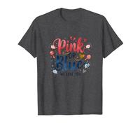 Révélation du Sexe Rose ou Bleu « We Love You Baby Celebration » T-Shirt, Homme, Chiné Foncé, XXL