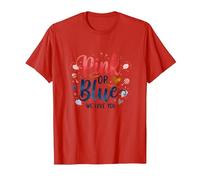 Révélation du Sexe Rose ou Bleu « We Love You Baby Celebration » T-Shirt, Homme, Rouge, 3XL