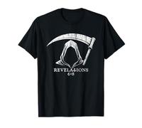 Révélations bibliques sur la Mort de Grim Reaper 6:8 Fourth Horseman T-Shirt