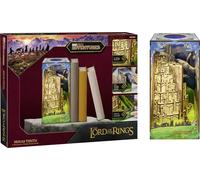 Revell Tiny Adventures Serre-Livres Le Seigneur des Anneaux I Diorama 3D de la Ville Blanche en Bois avec LED I Kit de Bricolage comme Book Nook pour Les Fans de Fantastique I Décoration et idée
