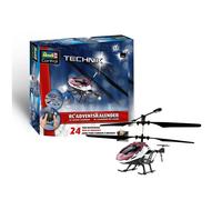 Revell Calendrier de l'Avent Hélicoptère RC – Kit à monter radiocommandé argenté