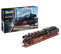 Revell 02166 Locomotive Express Standard Classe 03 avec Tender échelle 1:87 Non construit/Non Peint en Plastique