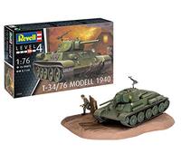 Revell 03294 Maquette de Char T-34/76 Modèle 1940 - échelle 1/76 - Niveau 4/5, 03294