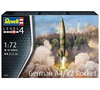 REVELL 03309 1/72 German A4/V2 Rocket(W/Launch Platform And Remorque)