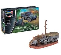 (RV03344) - Revell 1:76 - Krupp Protze KFZ 69 with 3,7cm Pak