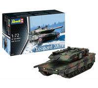 Revell Kit maquette plastique Leopard 2A7V 1/72 Bundeswehr non construit/non peint, couleur moulée