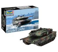 Revell 03355 Leopard 2A7V Tank Kit de maquette en plastique non construit/non peint à l'échelle 1/72 Couleur moulée