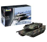 Revell 03355 Leopard 2A7V Tank Kit de maquette en plastique non construit/non peint à l'échelle 1/72 Couleur moulée