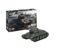 Revell Maquette T-34 03510 – World of Tanks – Échelle 1/72 – Système Easy-Click