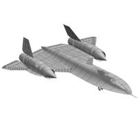 Revell 03751 Lockheed SR-71B Blackbird 1:48 Scale - Unbuilt/Unpainted Plastic Mo