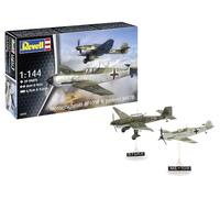 Revell 03770 Messerschmitt Bf109E & Junkers Ju87B Stuka Maquette en plastique non construit/non peint à l'échelle 1:144