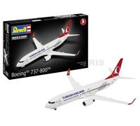 Revell Maquette en plastique Boeing 737-800 "Turkish Airlines" Non construit/non peint 1:144