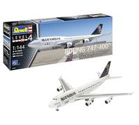 Revell 03780 Boeing 747-400 Iron Maiden Ed Force One Kit de maquette en plastique non construit/non peint à l'échelle 1:144