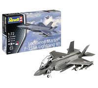 Revell 03799 Lockheed Martin F-35A Kit de Maquette en Plastique Non construit/Non Peint à l'échelle 1:72