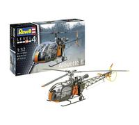 Revell Maquette Alouette II – Kit de construction 1:32, 191 pièces, dès 12 ans – Molded Color