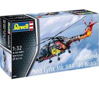 Revell 03806 Westland Sea Lynx MK.88 (édition spéciale 40 ans) Échelle 1:32 Kit de maquette en plastique non construit/non peint, couleur moulée