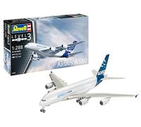 Revell Maquette en plastique Airbus A380 03808 – Non construit, non peint – Échelle 1:288 – Blanc