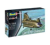 Revell Kit maquette plastique CH-47D Chinook 1:144 Non monté Non peint Réf. 03825