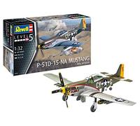 Maquette avion - REVELL - P-51D-15-NA Mustang (version tardive) - 169 pièces - 1:32