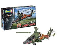 Revell Maquette d'hélicoptère Eurocopter Tiger 15e anniversaire – Échelle 1/72 – 116 pièces